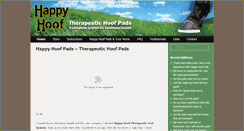 Desktop Screenshot of happyhoofpads.com